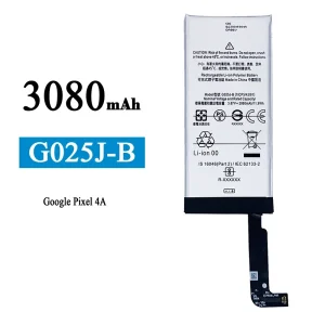 Mobiltelefon akku/akkumulátor G025J-B alkalmas Google PIXEL 4A