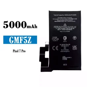 Mobiltelefon akku/akkumulátor GMF5Z alkalmas Google Pixel 7 Pro