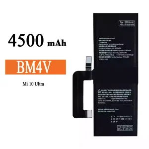 Mobiltelefon akku/akkumulátor BM4V alkalmas Xiaomi Mi 10 Ultra