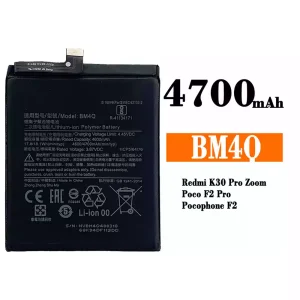 Mobiltelefon akku/akkumulátor BM4Q alkalmas Xiaomi Redmi K30 Pro / Poco F2 Pro