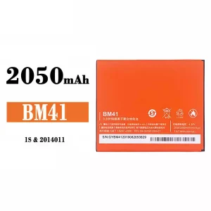 Mobiltelefon akku/akkumulátor BM41 alkalmas Xiaomi 1S