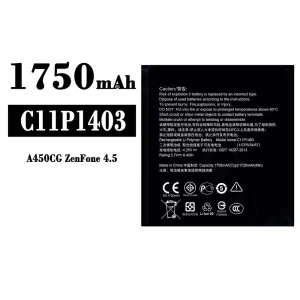 Mobiltelefon akku/akkumulátor C11P1403 alkalmas Asus ZenFone 4.5