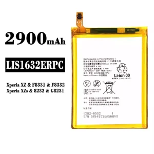 Mobiltelefon akku/akkumulátor LIS1632ERPC alkalmas Sony Xperia XZ /Xperia XZs