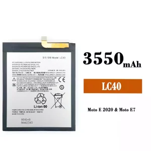 Mobiltelefon akku/akkumulátor LC40 alkalmas Motorola Moto E 2020 /Moto E7