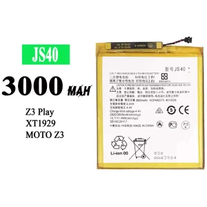 Mobiltelefon akku/akkumulátor JS40  alkalmas Motorola Moto Z3 / Moto Z3 play