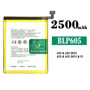 Mobiltelefon akku/akkumulátor BLP605 alkalmas OPPO A33 2015/A35 2015/F1