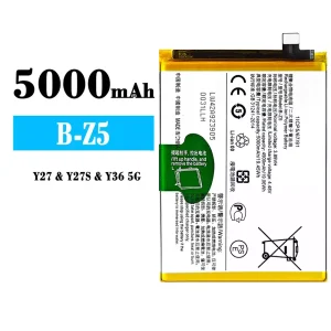 Mobiltelefon akku/akkumulátor B-Z5 alkalmas VIVO Y27/Y27S/Y36 5G