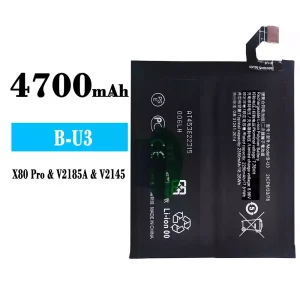 Mobiltelefon akku/akkumulátor B-U3 alkalmas VIVO X80 Pro