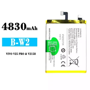 Mobiltelefon akku/akkumulátor B-W2 alkalmas VIVO V25 PRO