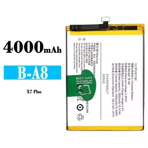 Mobiltelefon akku/akkumulátor B-A8 alkalmas VIVO X7 PLUS