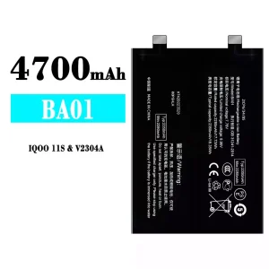 Mobiltelefon akku/akkumulátor BA01 alkalmas VIVO IQOO 11S