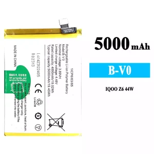 Mobiltelefon akku/akkumulátor B-V0 alkalmas VIVO IQOO Z6