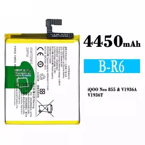 Mobiltelefon akku/akkumulátor B-R6 alkalmas VIVO iQOO NEO 855