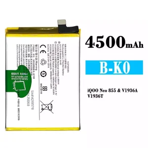 Mobiltelefon akku/akkumulátor B-K0 alkalmas VIVO iQOO NEO 855