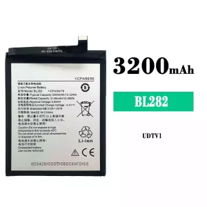 Mobiltelefon akku/akkumulátor BL282 alkalmas Lenovo UDTV1