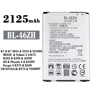 Mobiltelefon akku/akkumulátor BL-46ZH alkalmas LG K7 2016 / K8 / Phoenix 2