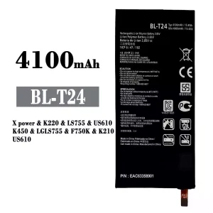 Mobiltelefon akku/akkumulátor BL-T24 alkalmas LG Xpower