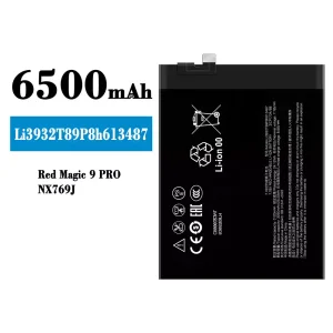 Mobiltelefon akku/akkumulátor Li3932T89P8h613487 alkalmas ZTE Red Magic 9 PRO