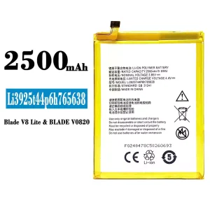 Mobiltelefon akku/akkumulátor Li3925T44P6h765638 alkalmas ZTE BLADE V8 lite