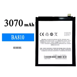 Mobiltelefon akku/akkumulátor BA810 alkalmas Meizu M8C/M810/M810H/M810L