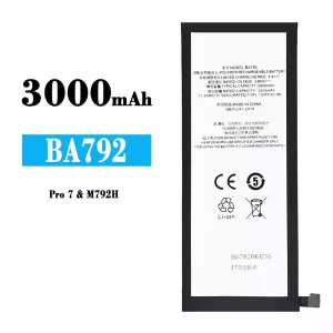 Mobiltelefon akku/akkumulátor BA792 alkalmas Meizu Pro 7/M792H