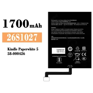 Mobiltelefon akku/akkumulátor 26S1027 alkalmas Amazon Kindle Paperwhite 5