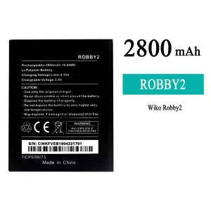 Mobiltelefon akku/akkumulátor ROBBY2 alkalmas WIKO