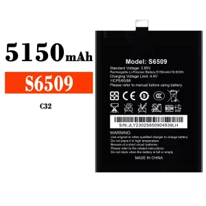 Mobiltelefon akku/akkumulátor S6509 alkalmas Oukitel C32