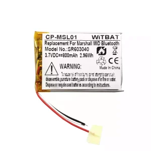 Fejhallgató akku/akkumulátor az Marshall 603040,VDL603040,SR603040,Marshall MID,Major II,Major III,Major IV