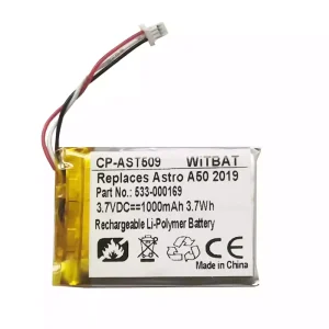 Fejhallgató akku/akkumulátor az Astro A50 2019 2020 2021,623441