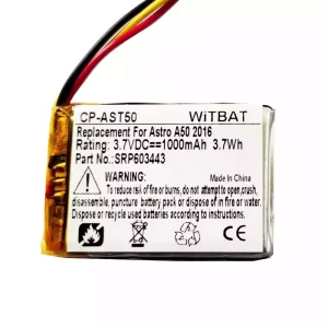 Fejhallgató akku/akkumulátor az Astro A50,Astro A20,Astro A38,HyperX Cloud Core Wireless