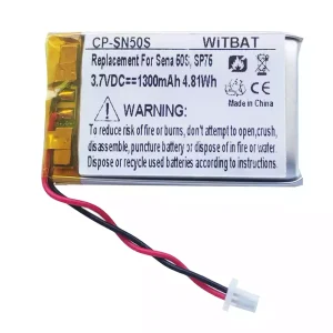 Fejhallgató akku/akkumulátor az Sena 50S,SP75,SP46,30K