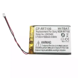 Fejhallgató akku/akkumulátor az Sony BP-HP1200,MDR-DS7000,MDR-RF7000,MDR-RF7100 SL00131-1