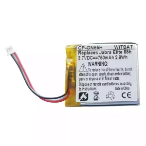 Fejhallgató akku/akkumulátor az Jabra Elite 85h,Jabra Elite 75t,Evolve2 85,PL661935V