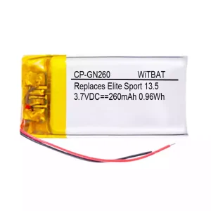 Fejhallgató akku/akkumulátor az Jabra Elite Sport 13.5 fejhallgató töltőtok