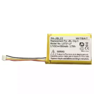 Hangszóró akku/akkumulátor az JBL Clip 3,L0721-LF