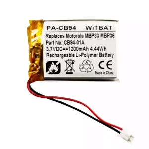Hangszóró akku/akkumulátor az Motorola Sonic Play 100,MBP33,MBP36,CB94-01A