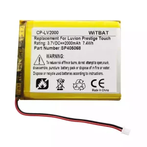 Új akku/akkumulátor az Luvion Supreme Connect,Prestige Touch,Datang 3G E-reader,SP405068