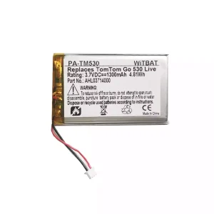 Új akku/akkumulátor az TomTom Go 530 Live,Go 630,Go 720,Go 730,Go 930,AHL03714000
