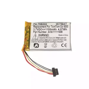 Új akku/akkumulátor az TomTom Go 5000,Go 5100,Go 6000,Go 6100,Go 9000,AHA11111008