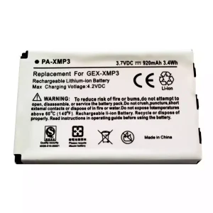 Új akku/akkumulátor az Pioneer GEX-XMP3,Sirius XM XMP3,XM-6900-0004-00,990552