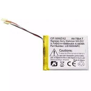 Új akku/akkumulátor az SONY NW-ZX2,LIS1559HNPC