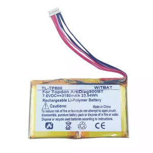 Új akku/akkumulátor az Topdon ArtiDiag800BT,PC944755-2S1P